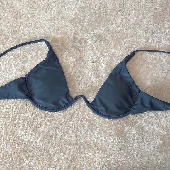 Zaful Other - Deep-Cut Bikini Top